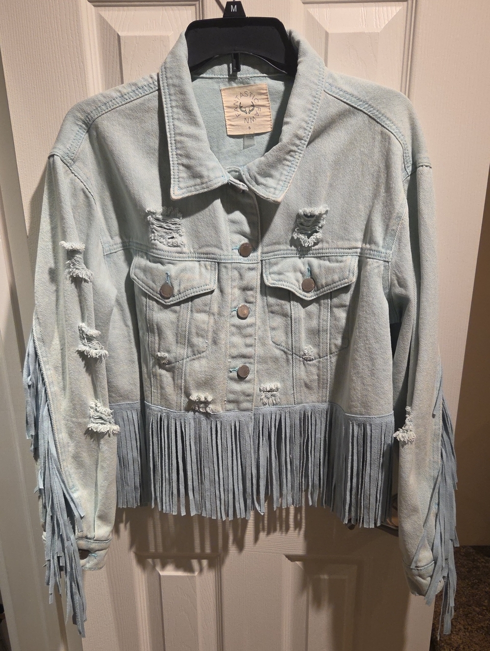Fantastic Fawn West Coast Fringe Denim Jacket